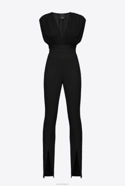 Pinko combinaison avec fentes B244D25 combinaisons et salopettes | limousine noire