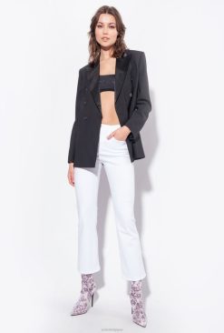 Pinko jean bootcut powerbull B244D877 jeans | blanc brillant