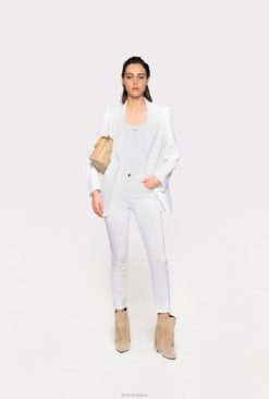 Pinko jean skinny extensible B244D882 jeans | blanc brillant