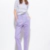 Pinko pantalon style bustier avec ceinture B244D859 jeans | violet
